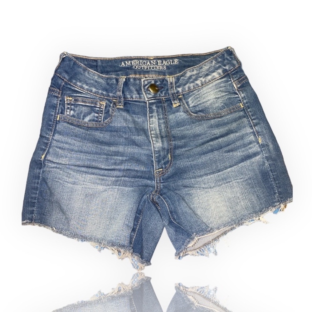 AEO Super Stretch Denim Shorts